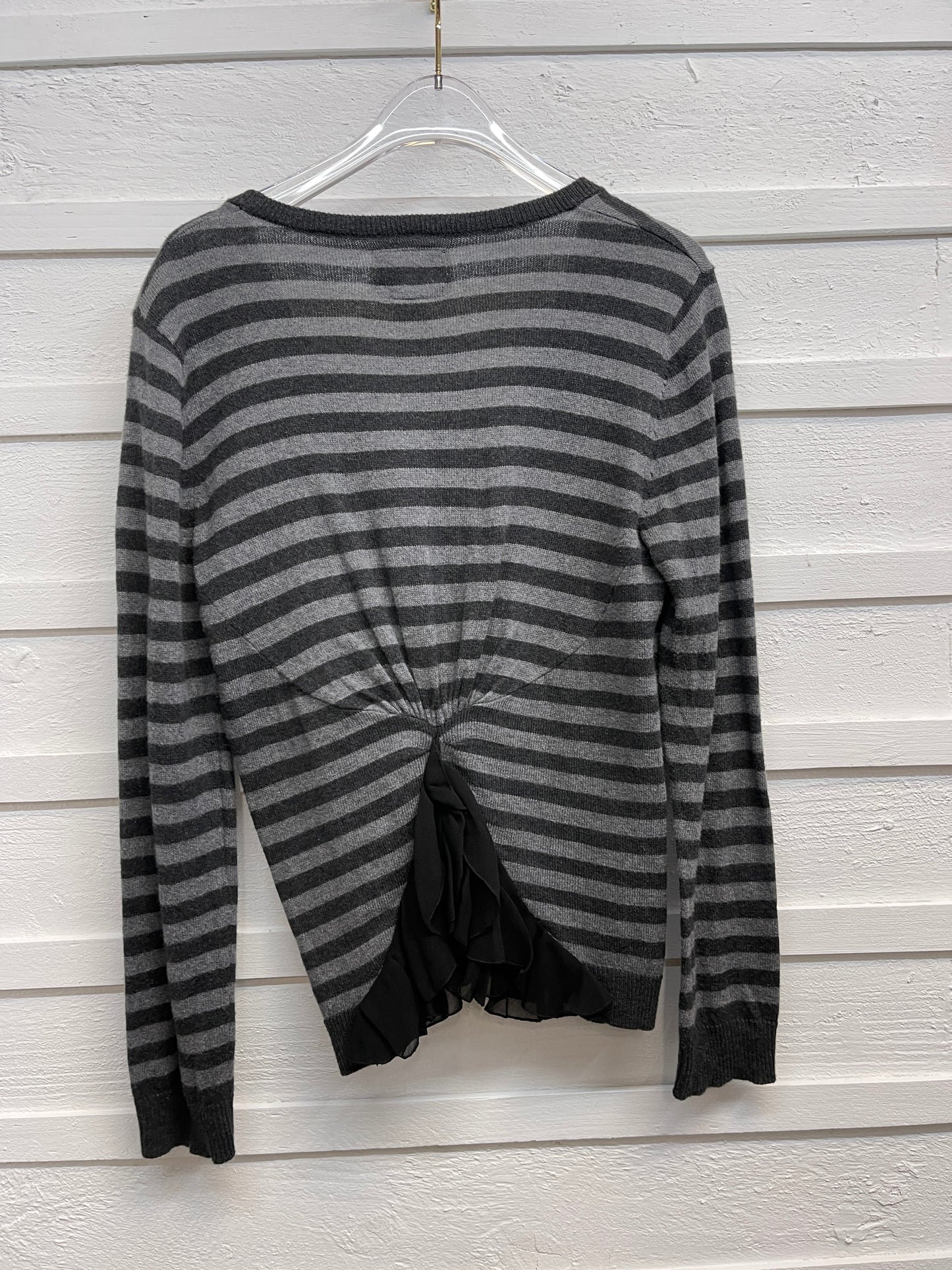 Tabitha Grey & Black Stripe Sweater